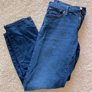 Men’s Lucky Brand 221 Straight Blue Jeans